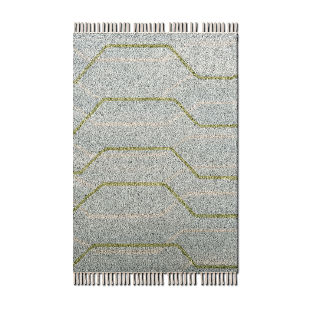 LORAVENA - Hand Knotted Oushak Carpet